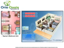 2 Bedroom Apartment for sale at One Oasis Cebu, Cebu City, Cebu, Central Visayas, Philippines